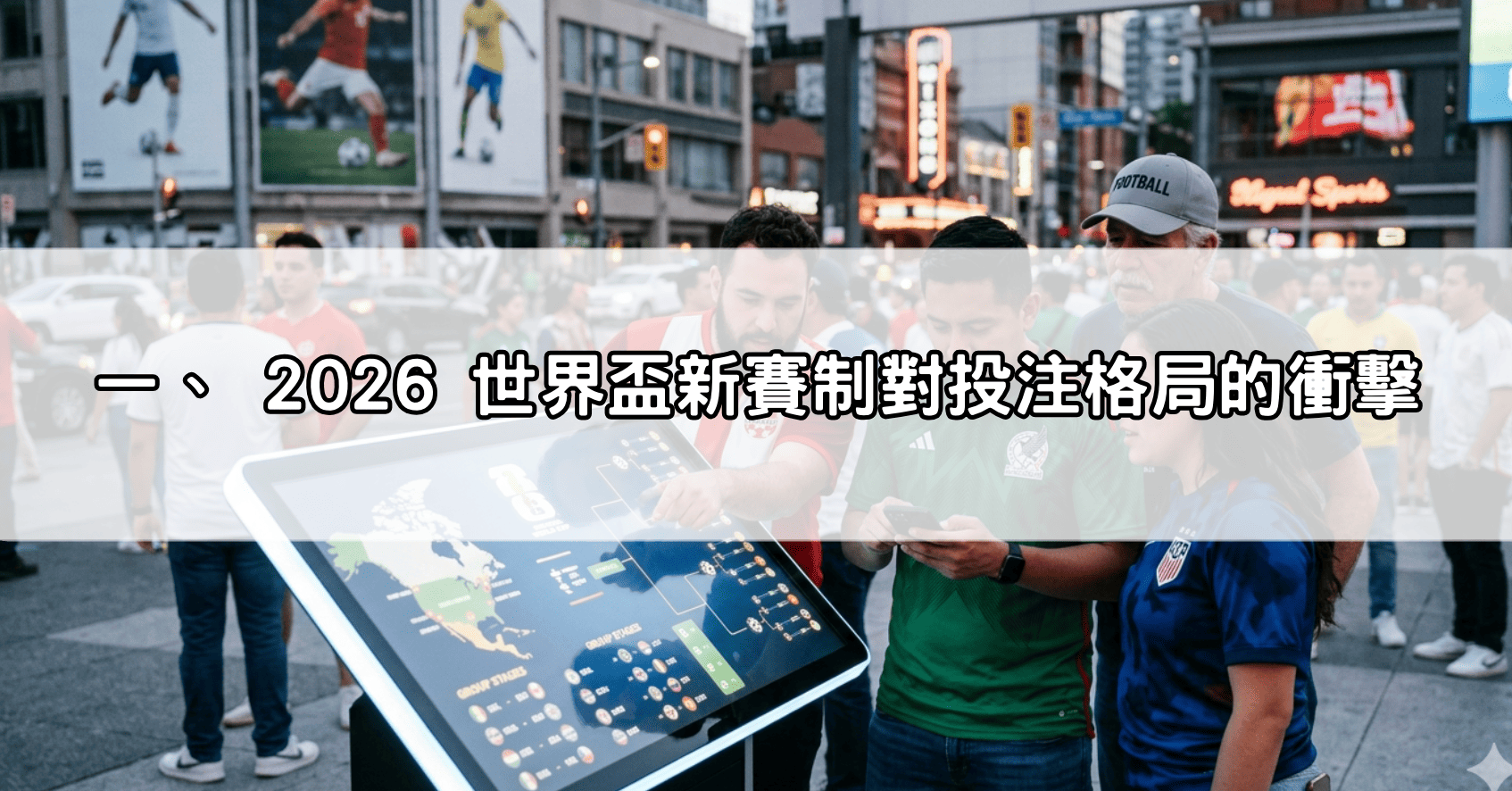 一、 2026 世界盃新賽制對投注格局的衝擊