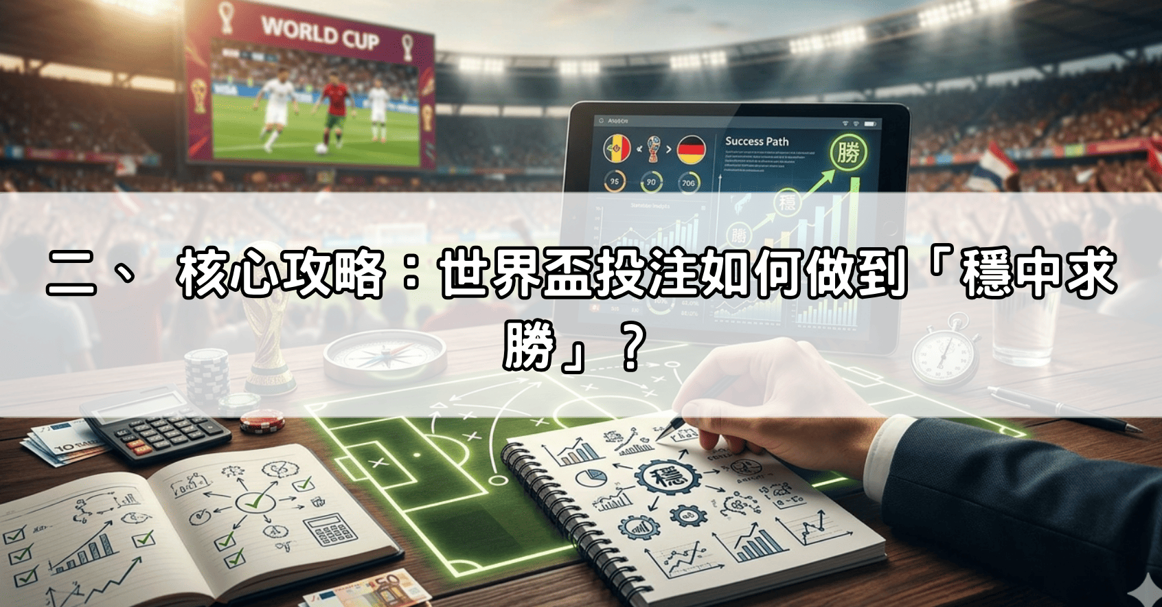 二、 核心攻略：世界盃投注如何做到「穩中求勝」？